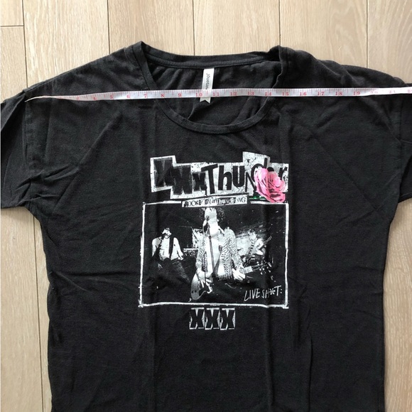Jouetie Japanese Street Brand Oversized Rock Band T Shirt Size M - Picture 2 of 9